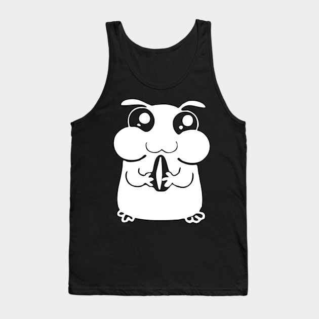 Animal Eating Hamster Tank Top by AceofDash